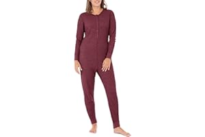 Fruit of the Loom womens Micro Waffle Premium Thermal Union Suit