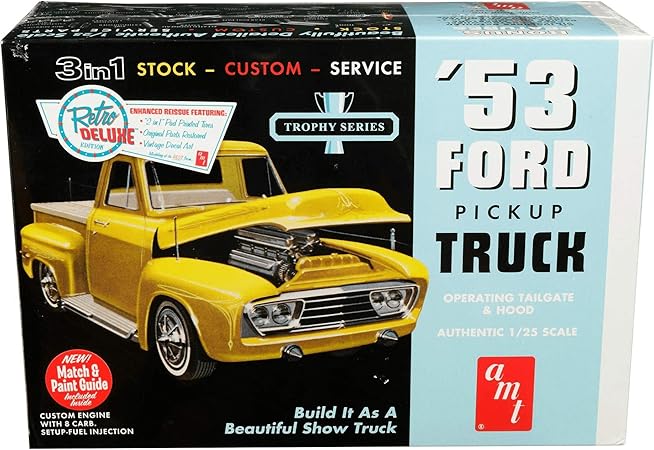 Amazon リンドバーグ 1 25 1953 フォード ピックアップトラック プラモデル プラモデル 通販