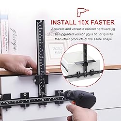 Lonfu Cabinet Hardware Jig for Handles, Adjustable