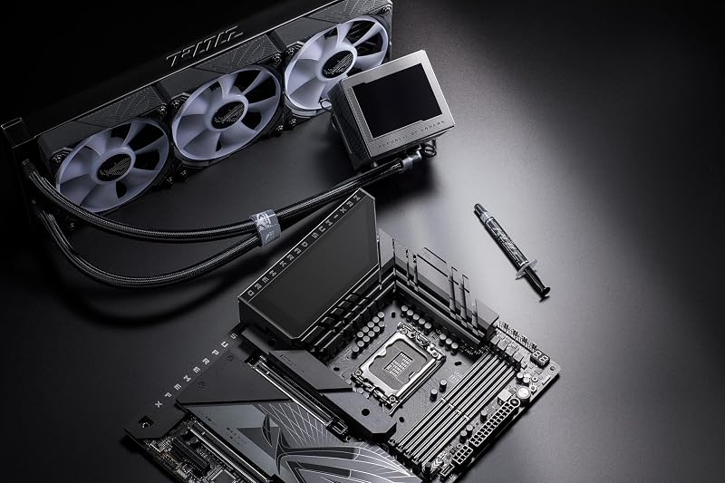 ROG RG-07 Performance - Kit de Pasta térmica de Alto Rendimiento, fácil aplicación, difusión Suave, conductividad térmica Premium, Alta Resistencia, para máximo Rendimiento y Control de