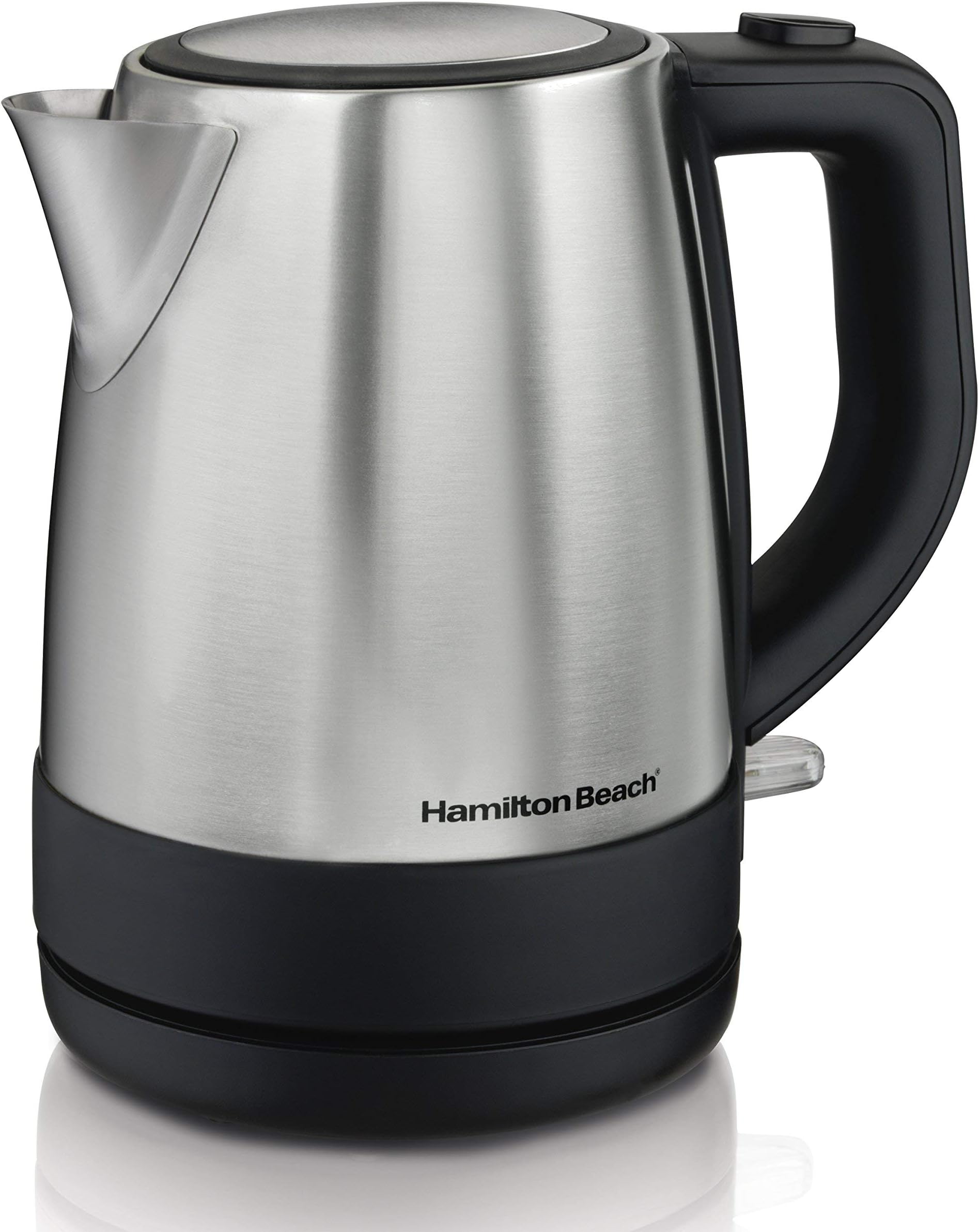Hamilton Beach 40998 Electric Kettle, 1L, Silver (Renewed)