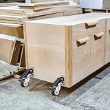 SPACECARE Workbench Casters Kit Heavy Duty Retractable 600Lb Capacity Quick view 8