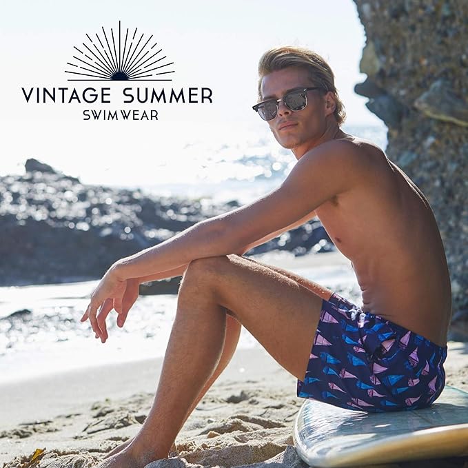 Vintage summer swim trunks Clearance