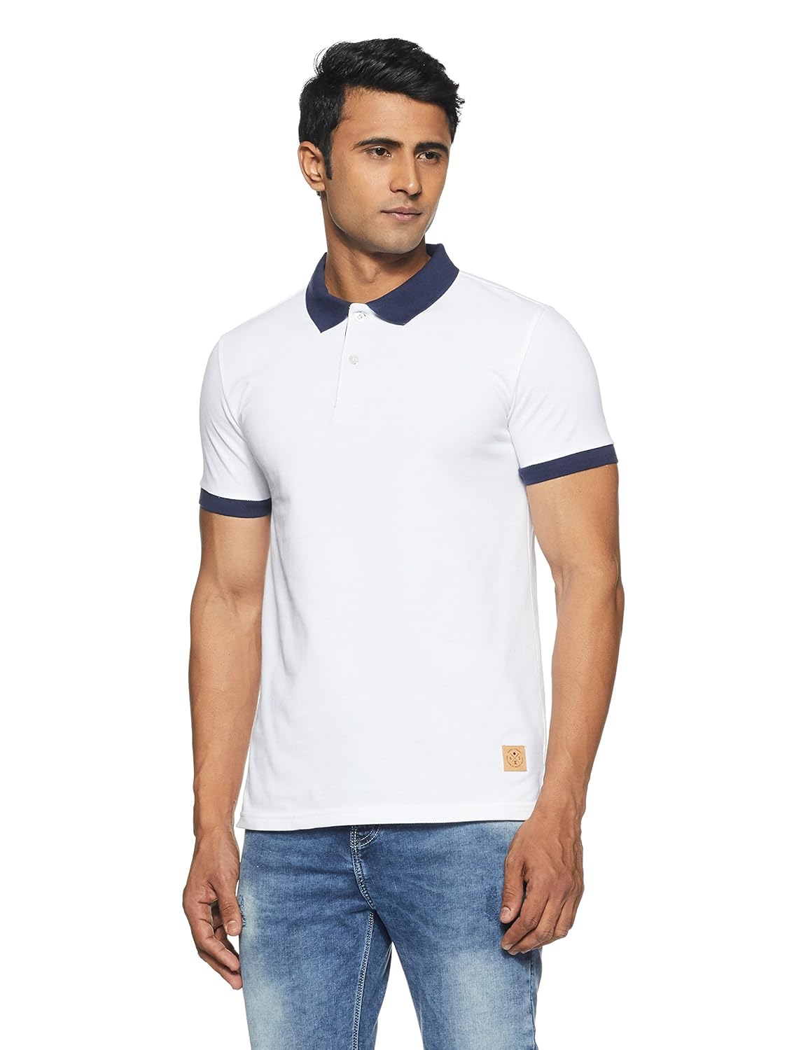 united colors of benetton men's solid regular fit cotton polo