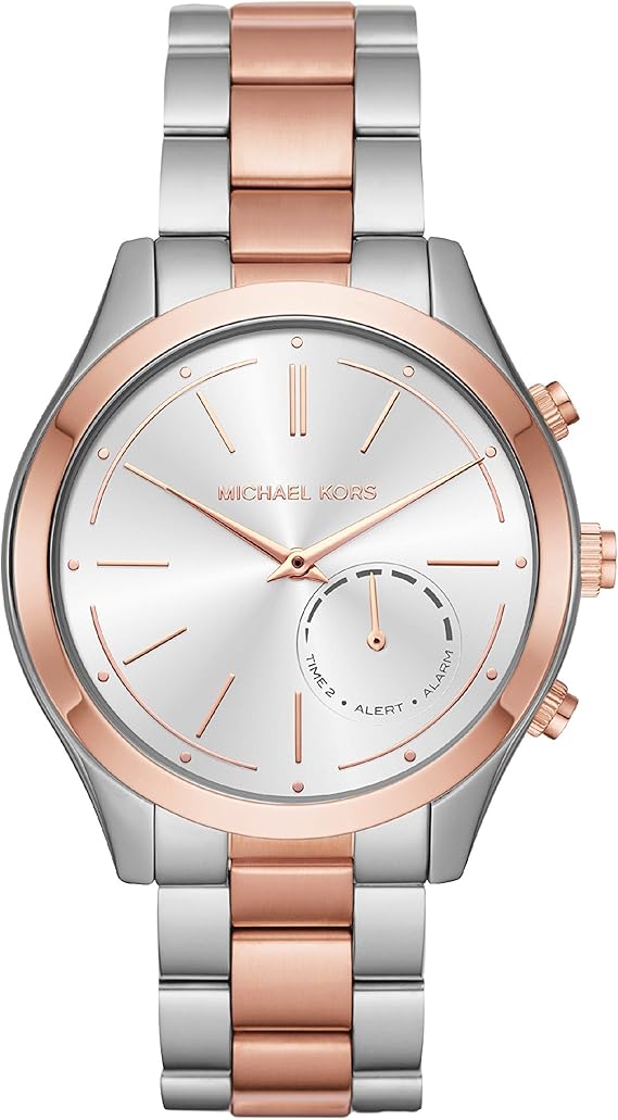 michael kors slim runway ip hybrid smartwatch