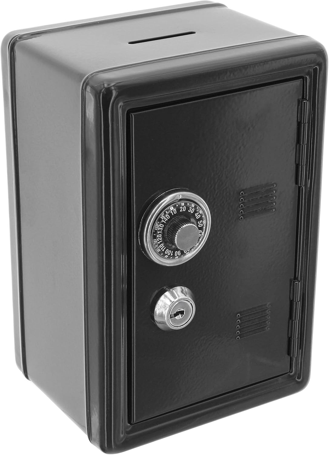 Hucha Caja Fuerte con llave Negro: Amazon.es: Juguetes y juegos