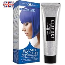 Amazon.com : Smart Beauty Electric Blue Hair Dye Semi Permanent ...