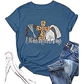 A Lot Can Happen in 3 Days Shirt Women Christian Easter Tshirts Casual Short Sleeve Religious Quotes Tee Tops