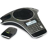 VTech VCS702 ErisStation DECT 6.0 Conference Phone | Two Wireless Mics, Orbitlink Wireless Technology
