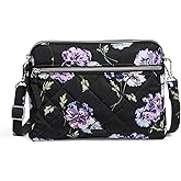 Vera Bradley Women's Performance Twill Triple Compartment Crossbody Purse