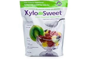 Xlear XyloSweet Plant Sourced Xylitol Sweetener - Pure Natural Sugar Substitute, Granules, Non-GMO, Gluten-Free, 5 Pound Bag 