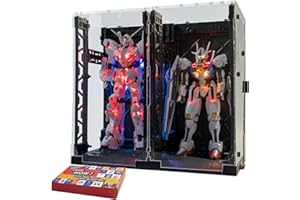 LBASE Wireless Light Kit for Gundam Models - Acrylic Display Stand (LBASE-5th & Dust Proof)