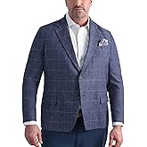 Haggar Mens Jmh Premium Stretch Tailored Fit Big & Tall Sport Coat