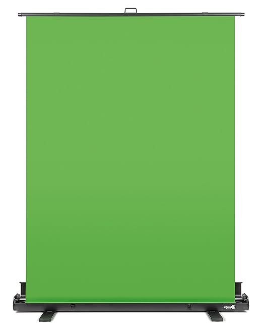 Corsair Elgato Green Screen Collapsible Chroma Key Panel for Background Removal with Auto