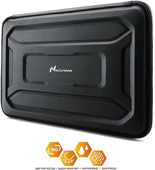 Custodia Protettiva per PC Portatile 13", Cover Rigida Laptop Sleeve