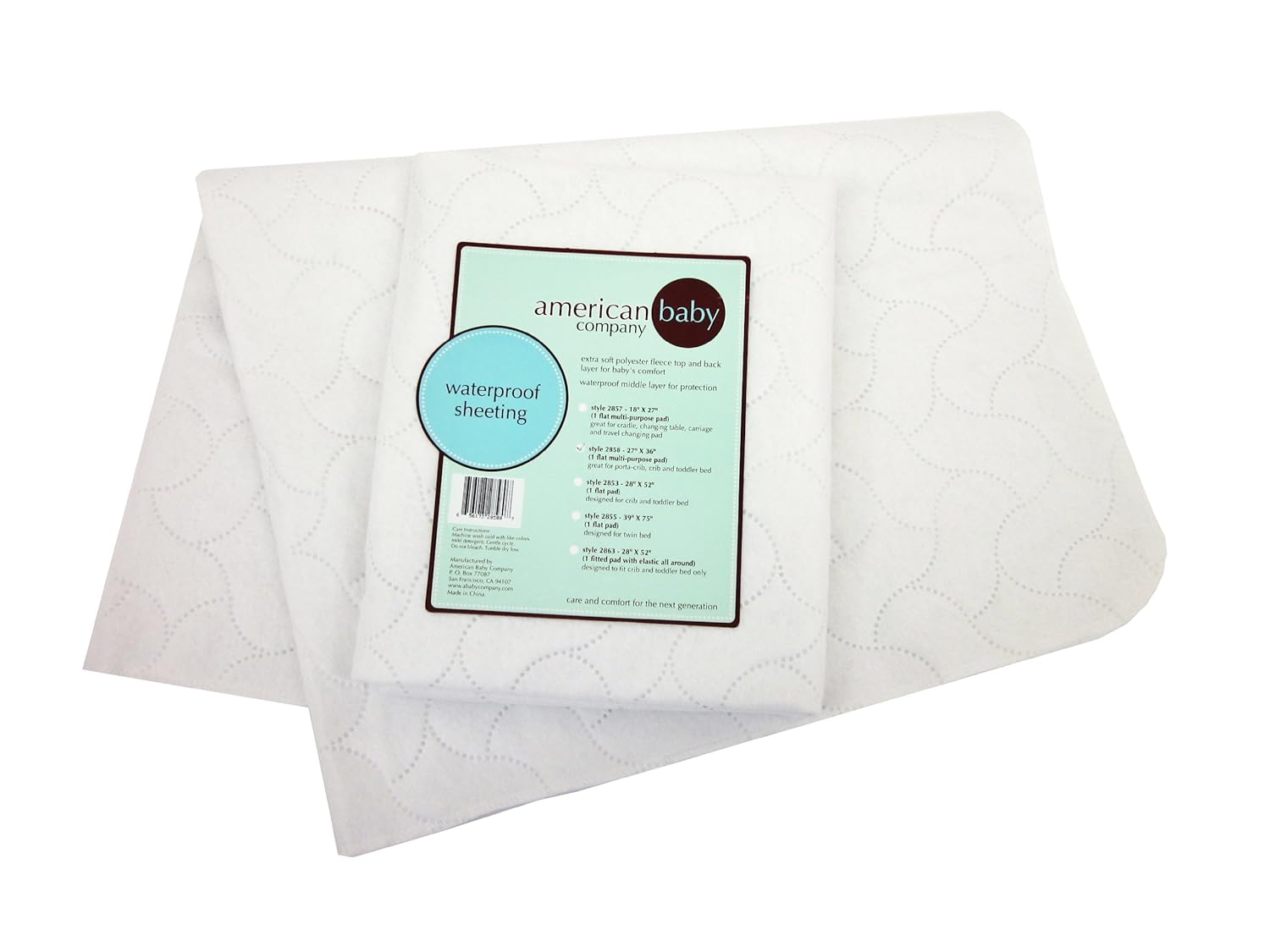 american baby company changing pad cover