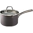 Calphalon 1943876 Classic Nonstick Sauce Pan with Cover, 2.5 quart, Grey
