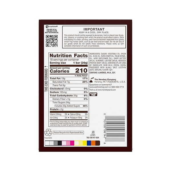 HEATH CHOCOLATEY ENGLISH TOFFEE CANDY BARS, 1.4 OZ (18 COUNT)