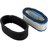 11013-7024 11013-7027 M150949 Air Filter for Kawasaki FH601V FH641V FH680V | For FH721V Compatible John deere M150949 GT245 GX335 GX255 X320 X324 X340 X360 X500 X530 X534 19-25hp V-twin OHV Engine