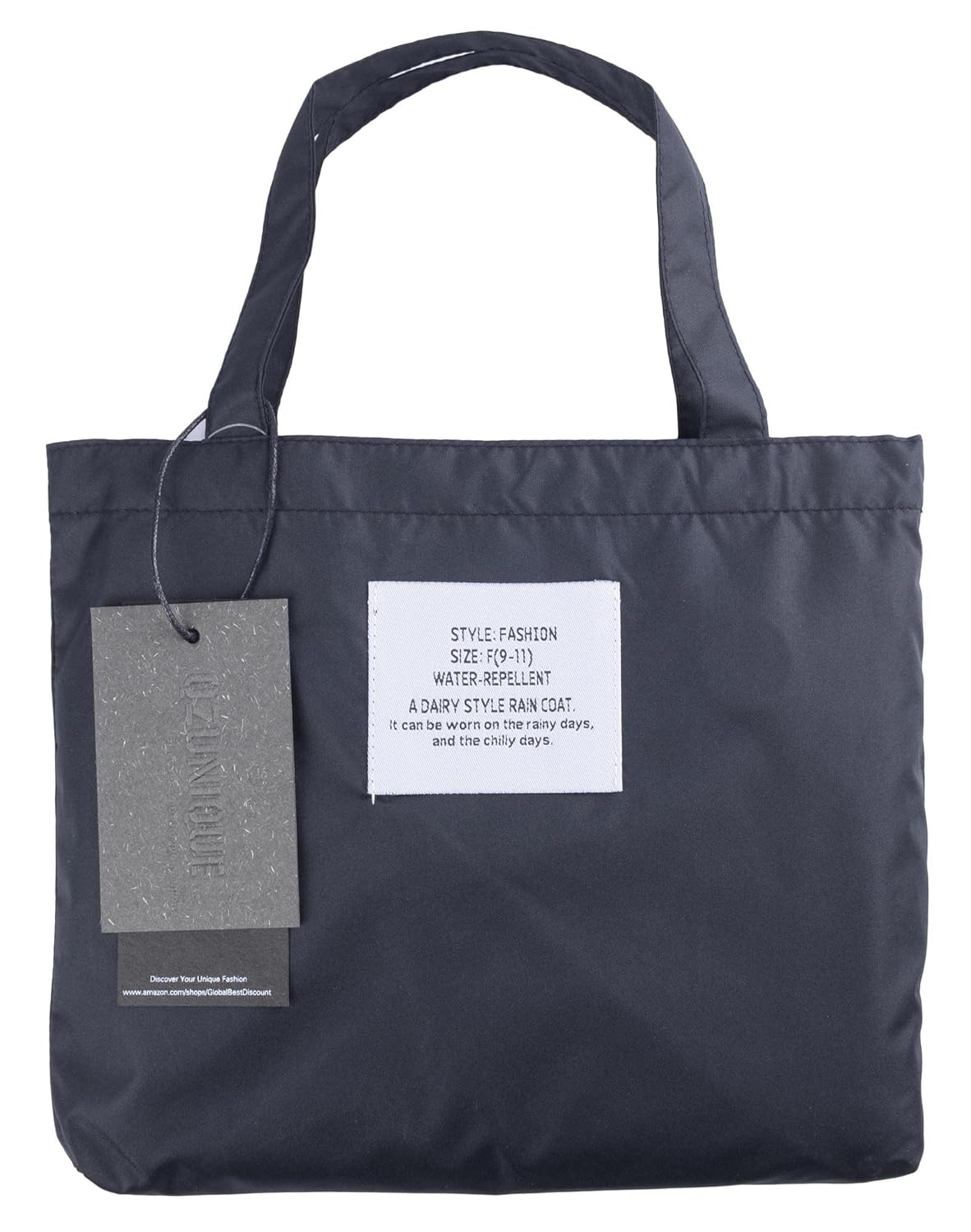 qzunique women's waterproof packable rain jacket