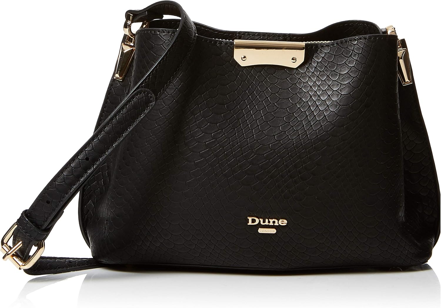 dune dinidarrow black cross body bag