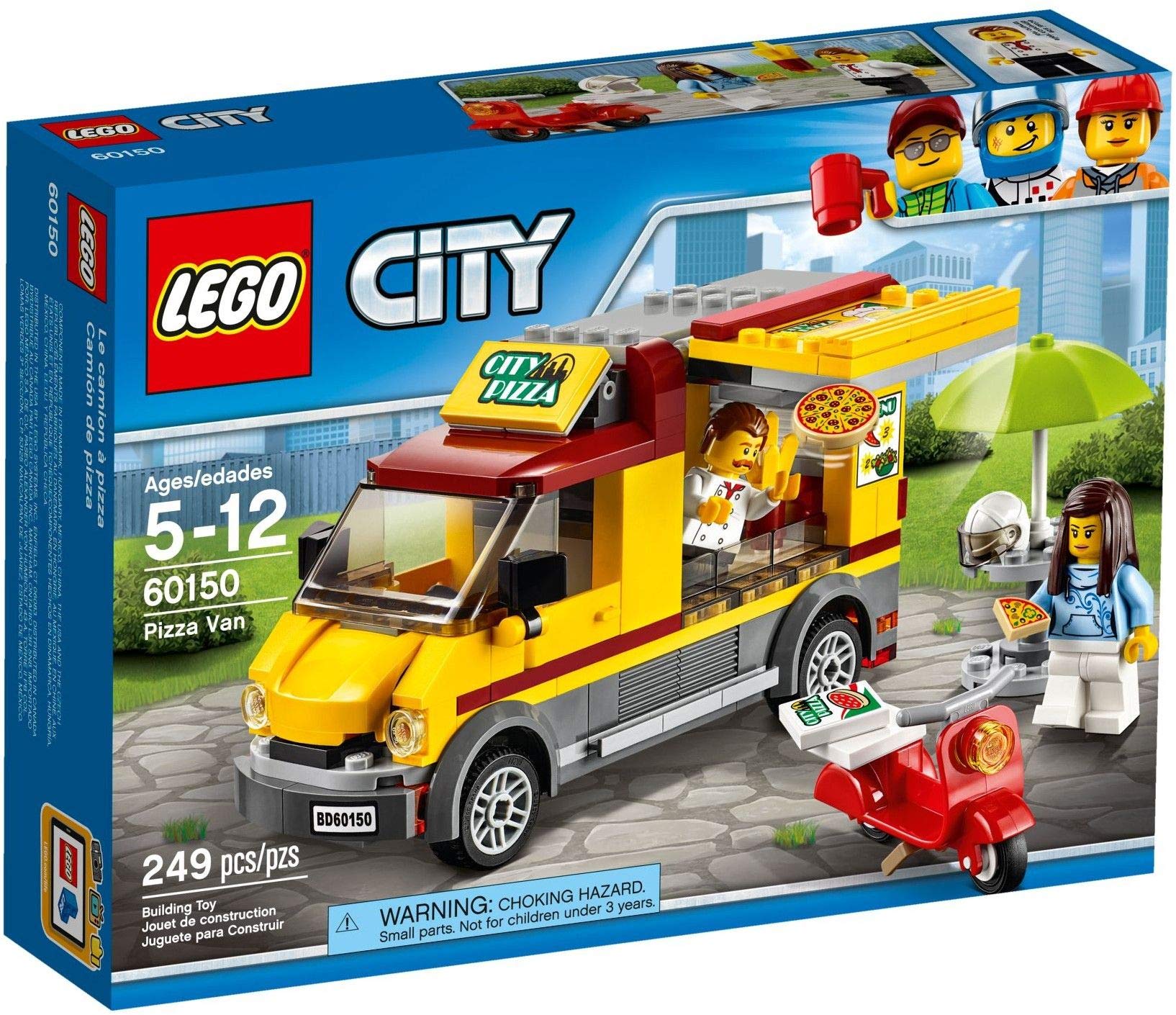 LEGO 60150 "Pizza Van Building Toy