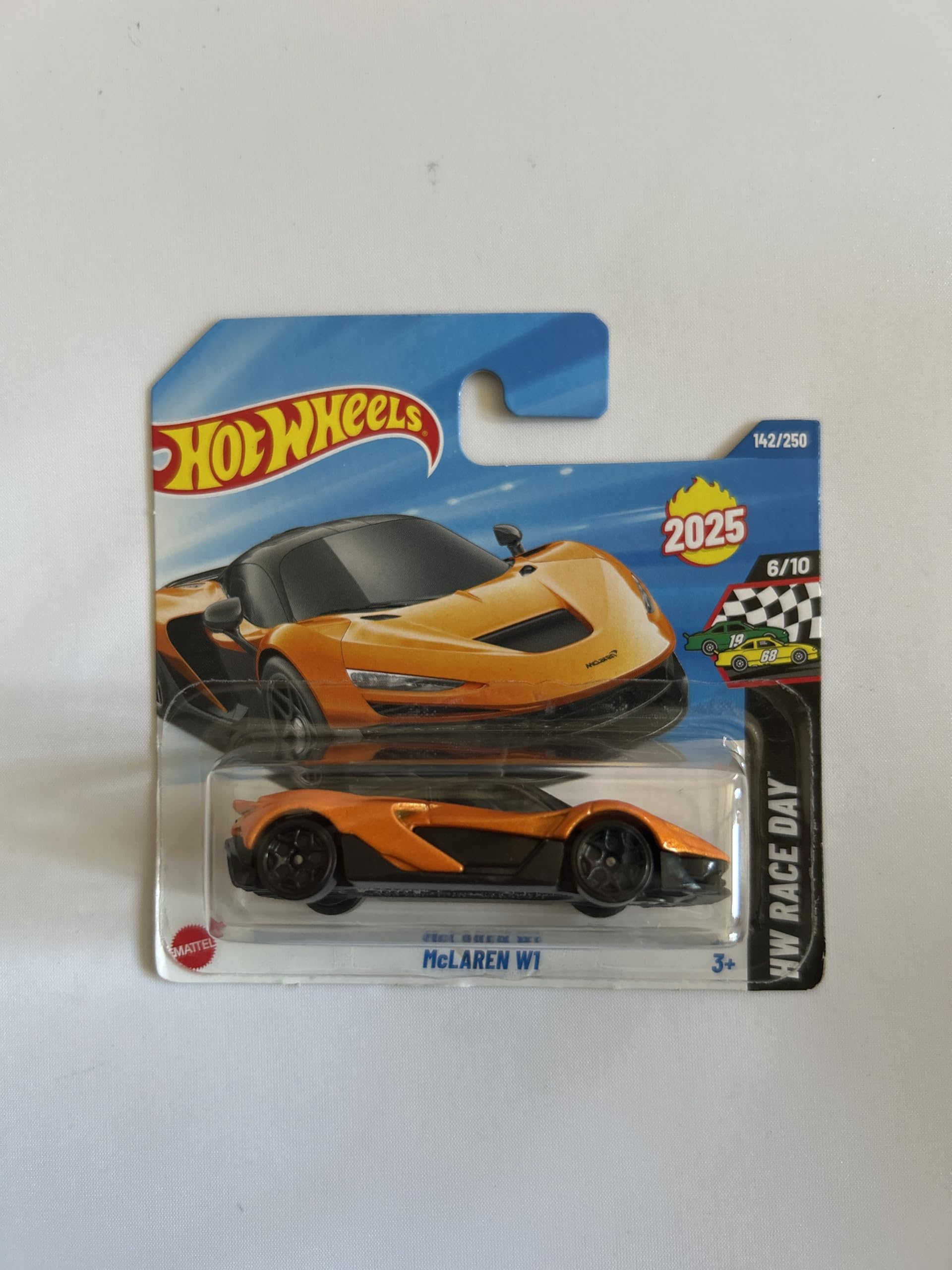 Hot Wheels 1:64 Scale Play or Display Vehicle Car Collection Kids Gift 2025 Model Choose 1 Car (HYW41, 142/250 McLaren W1)