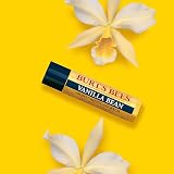 Burt's Bees Vanilla Bean Moisturizing Lip Balm 0.15oz Tint-Free Hydrating view 6