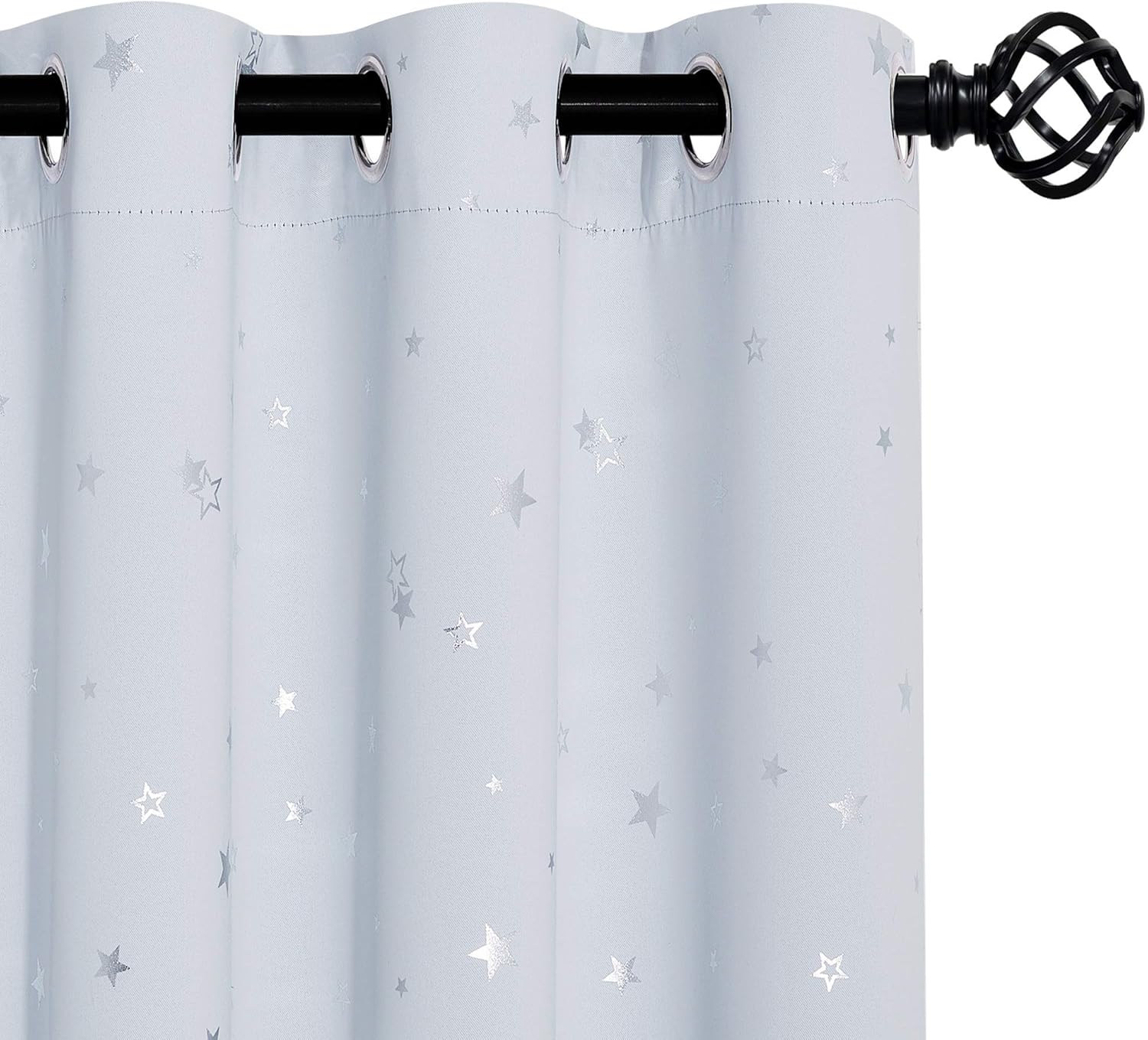 PONY DANCE White Star Curtains