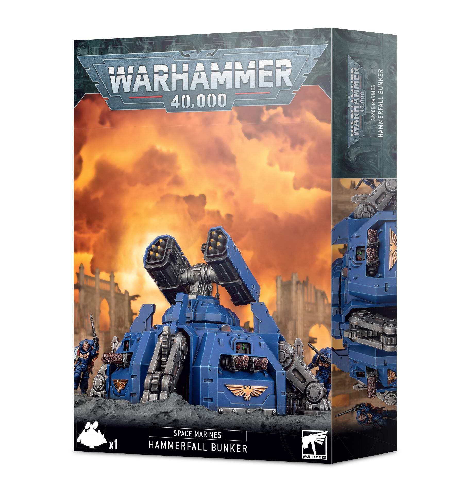 Games Workshop Warhammer 40k - Space Marine Bunker Hammerfall