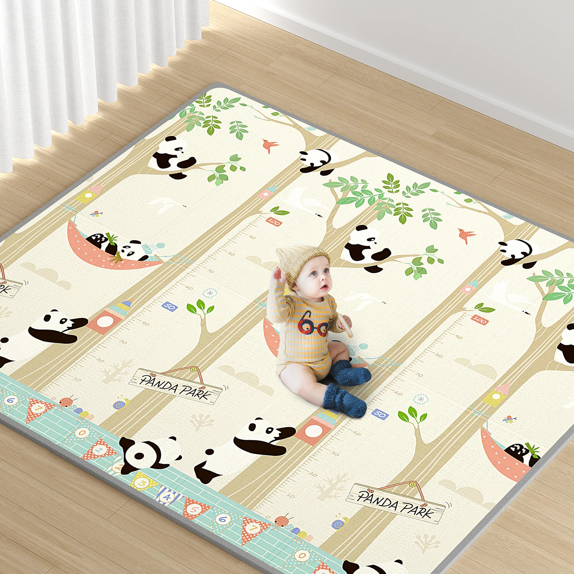 Amazon Foldable Play Gym Baby Play Mat, 79