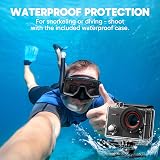 AKASO EK7000 Pro 4K Action Camera Touch Screen EIS Waterproof 131FT w/ view 6