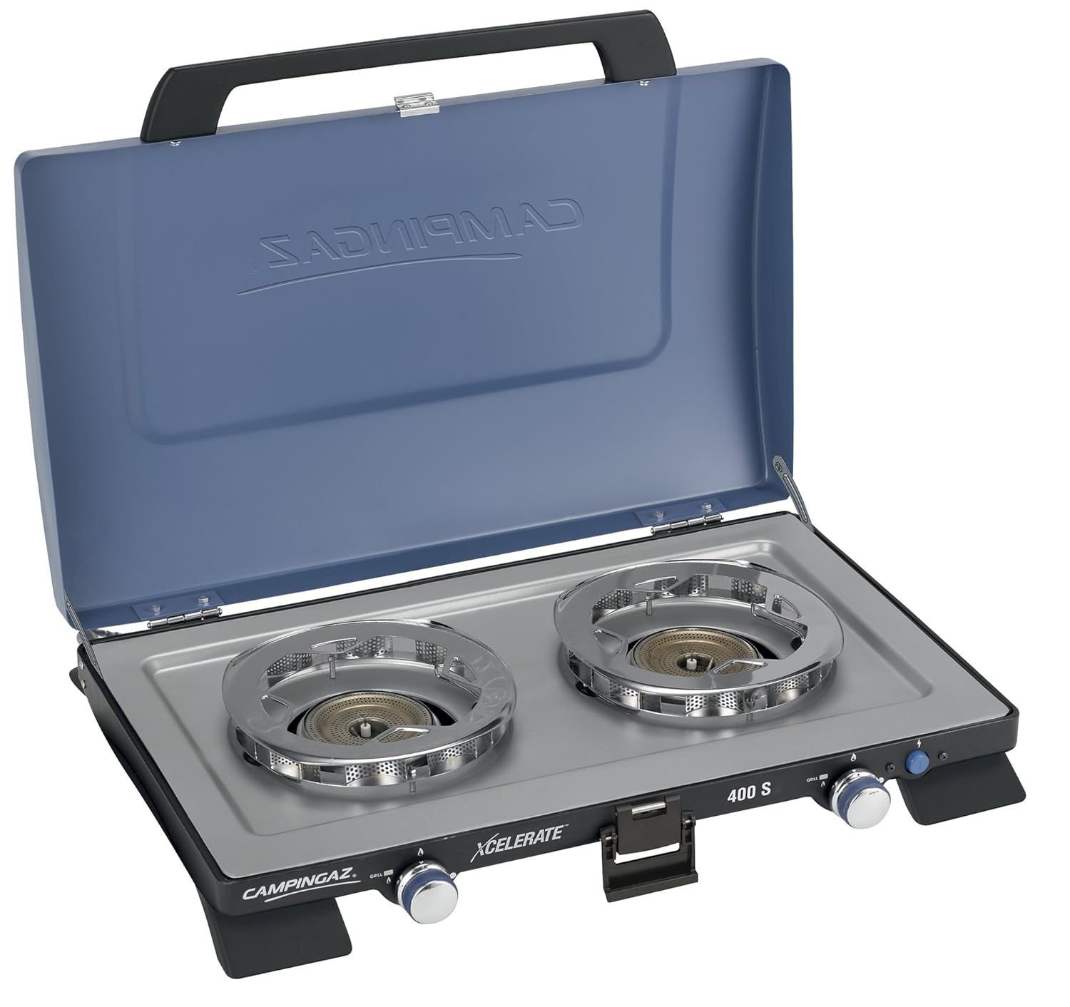 Campingaz Camping Stove 400S, Portable Two Burner Gas Cooker with