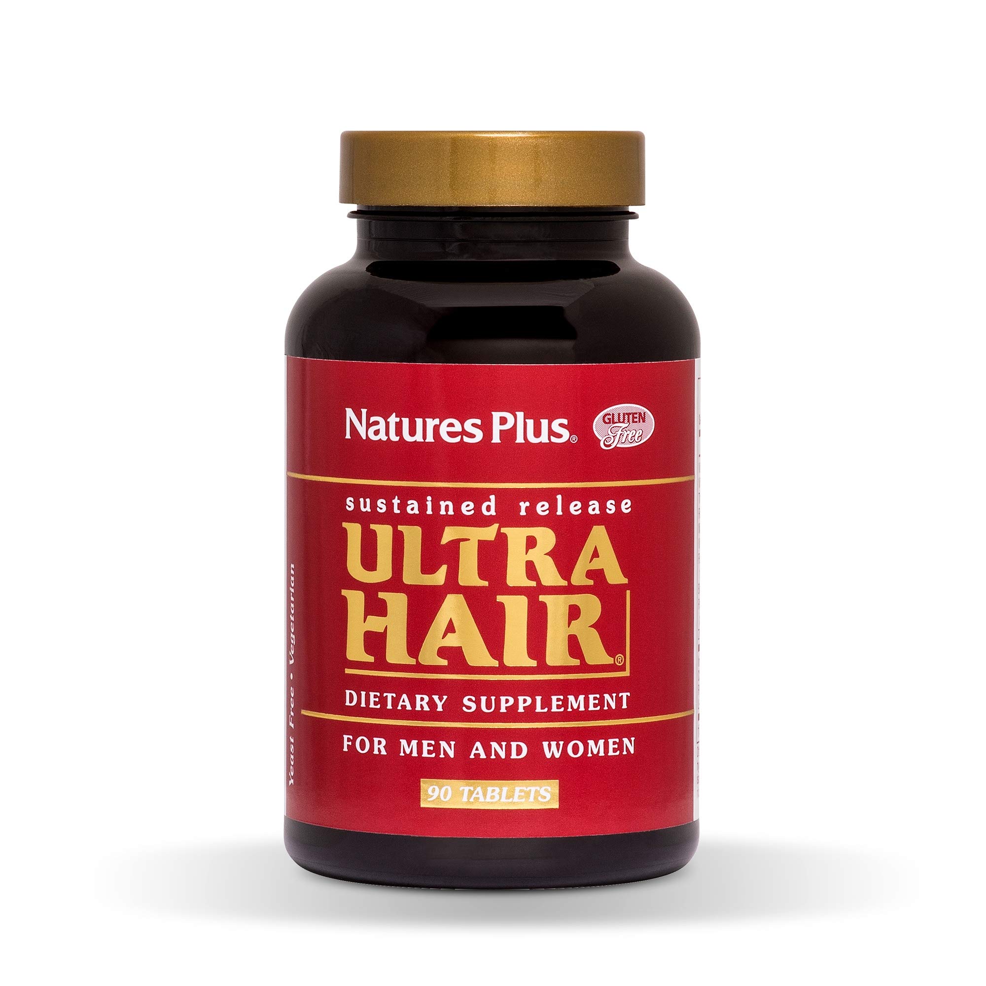 Natures Plus Ultra Hair 90 Vegetarian Tablets Natural