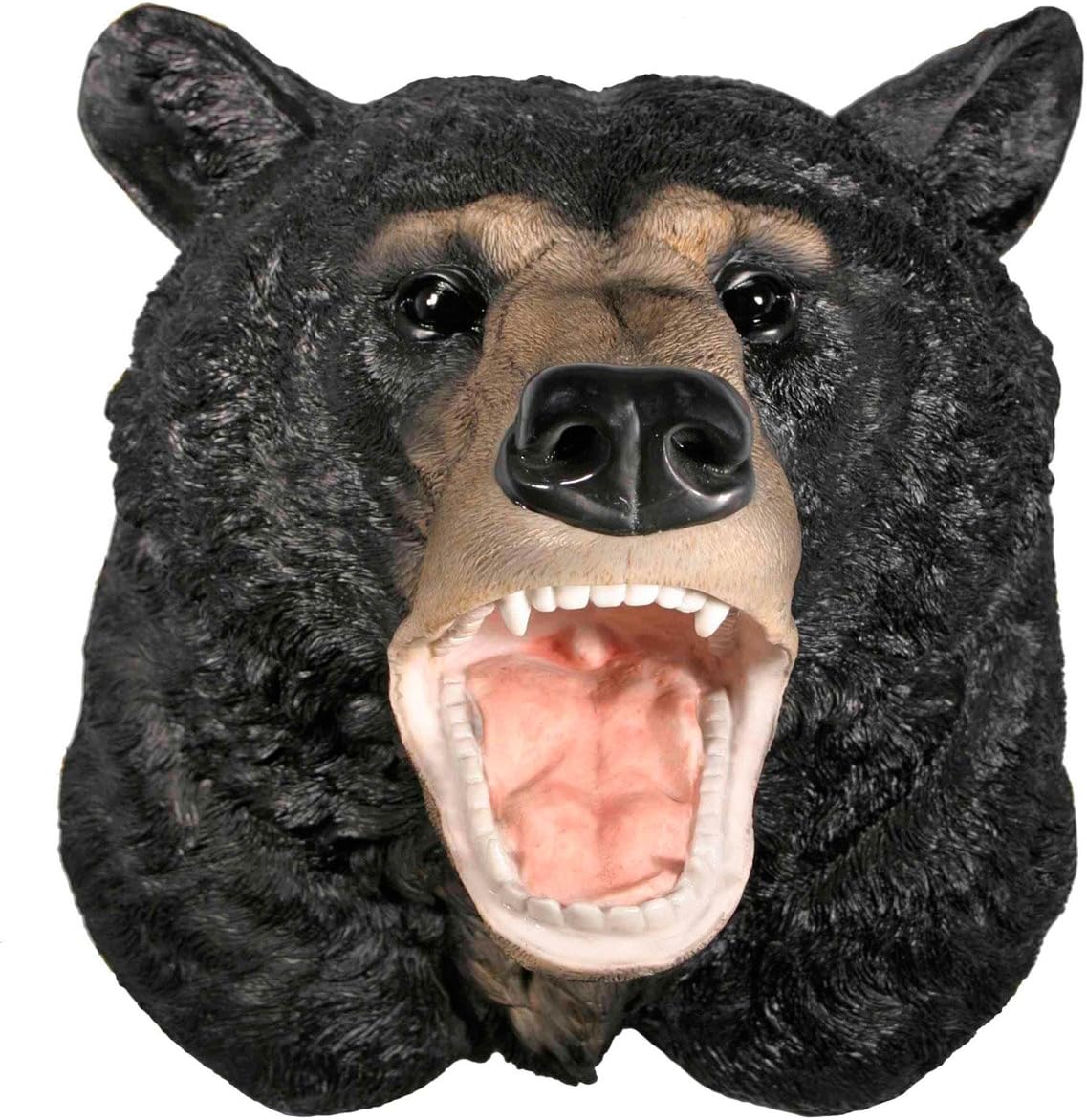 Life Size Wall Mounted Black Bear Head: Amazon.co.uk: Kitchen & Home