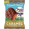 Russell Stover Easter Caramel Milk Chocolate Easter Egg, 1.3 oz each (Pack of 18)
