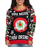 Tipsy Elves Women's Drinking Game Ugly Christmas