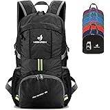 NEEKFOX Packable Lightweight Hiking Daypack 35L Travel Hiking Backpack, Ultralight Foldable Backpack for Women Men