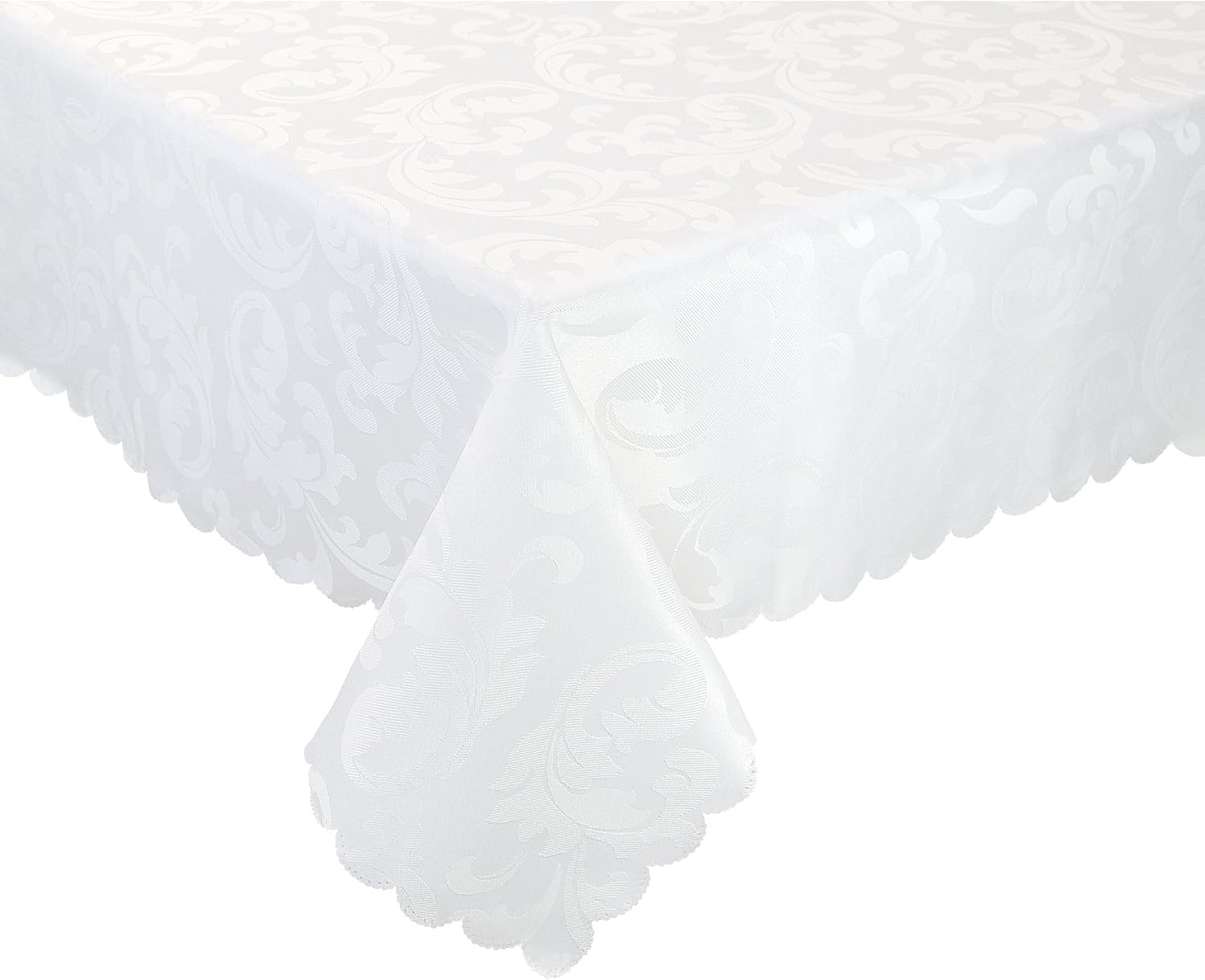 Best oval white table cloth