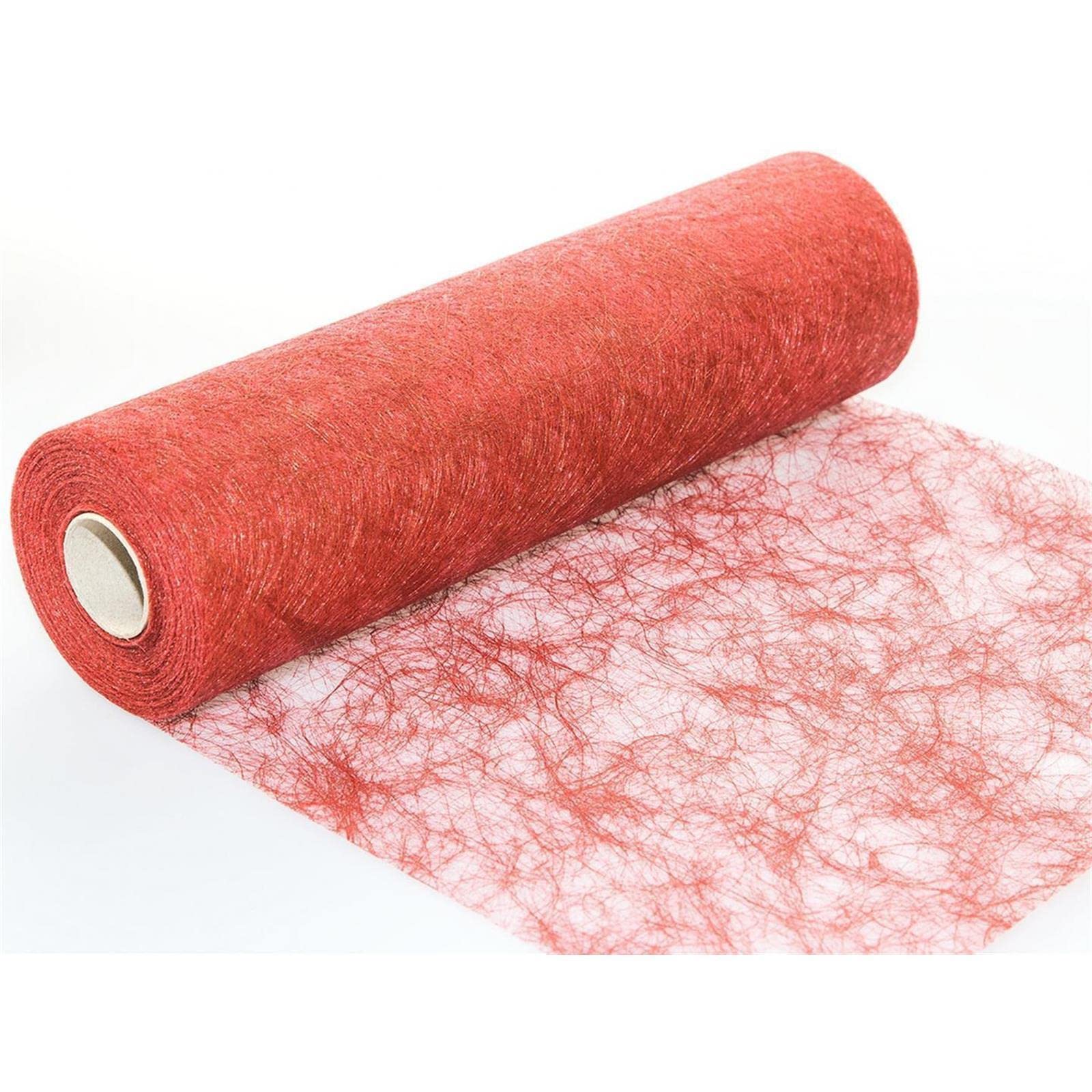 Protinam Table Runner, Microfibre, 3500 Red, 5m