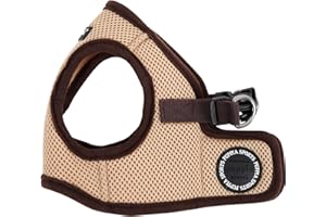 PUPPIA International Harness Soft B Vest, Medium, Beige