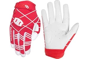 Seibertron B-A-R PRO 2.0 Signature Baseball/Softball Batting Gloves Super Grip Finger Fit for Adult and Youth
