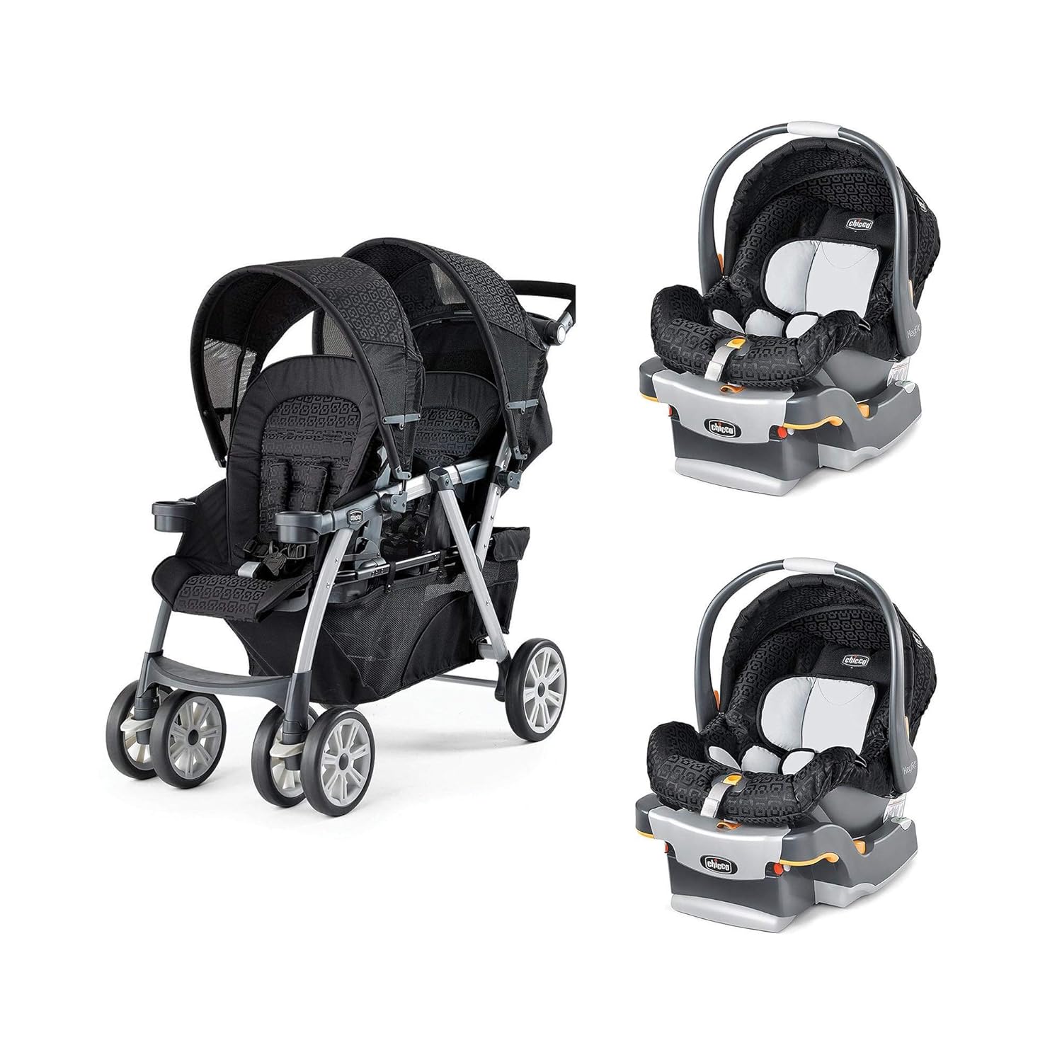 double stroller for infant and toddler chicco
