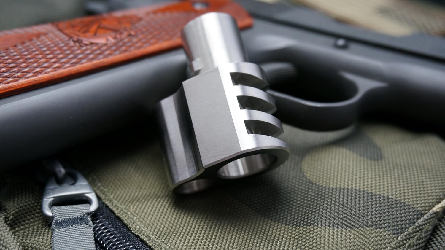 1911 Compensator COMMANDER PREDATOR STAINLESS STEEL .45 ACP Amazon.co