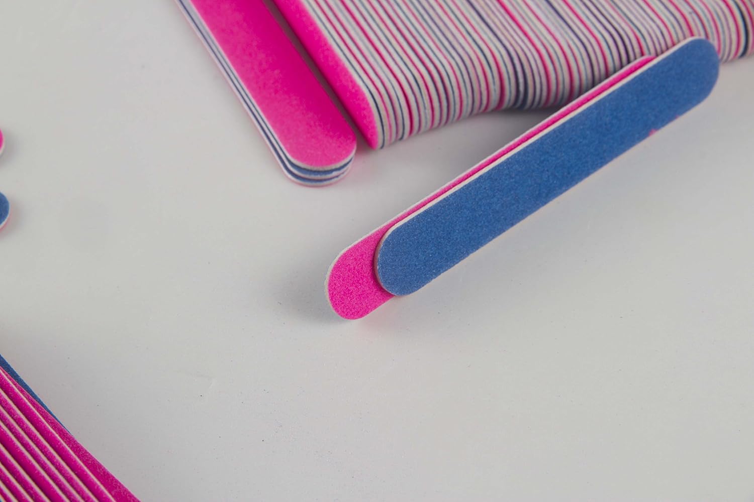 300 Pack Disposable Nail Files Double Sided Emery Boards Manicure Pedicure Tools - Home or Professional Boards Manicure Tools by waloden : Beauty