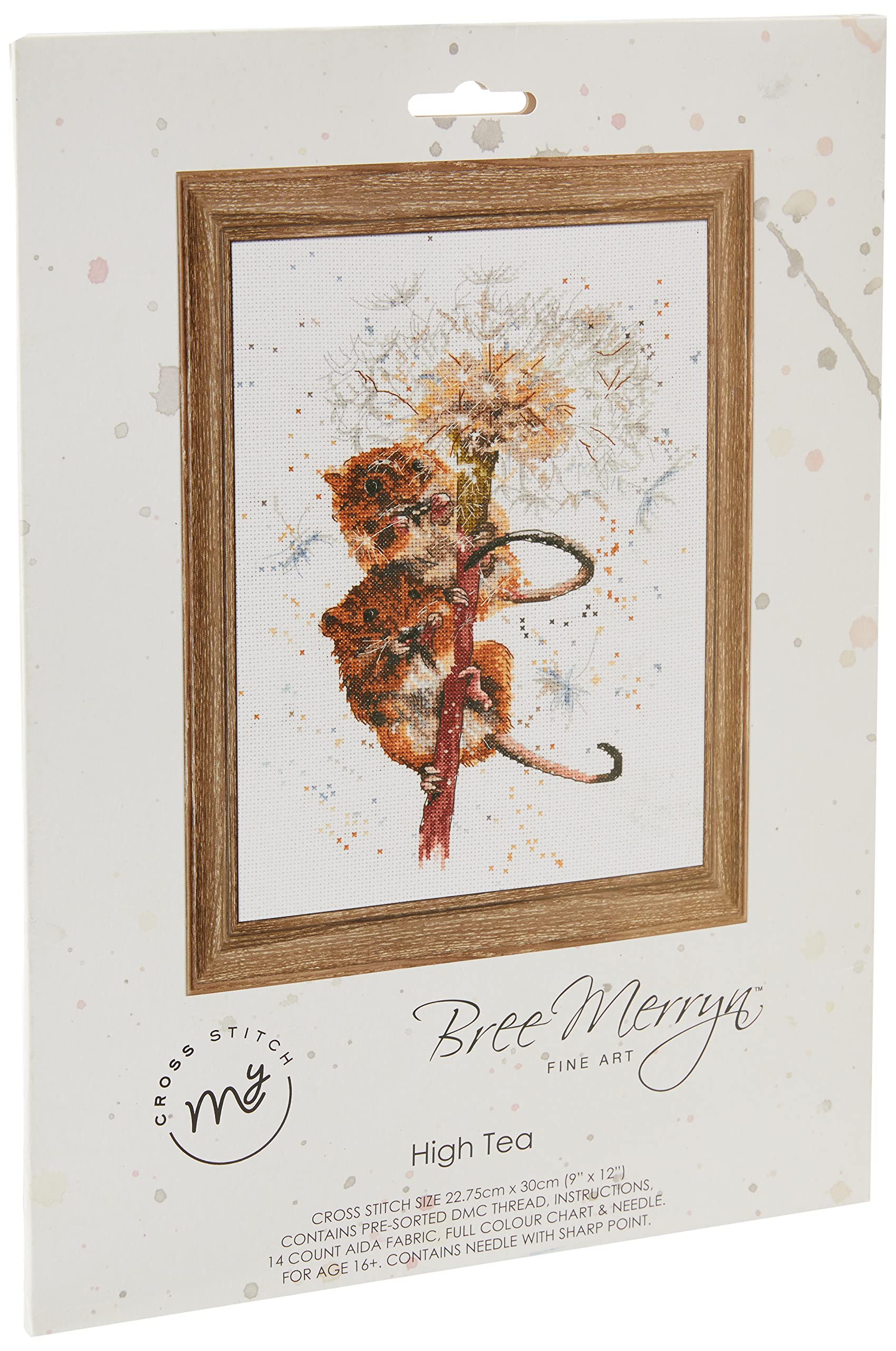 My Cross Stitch Bree Merryn, High Tea, 9 x 12 inches