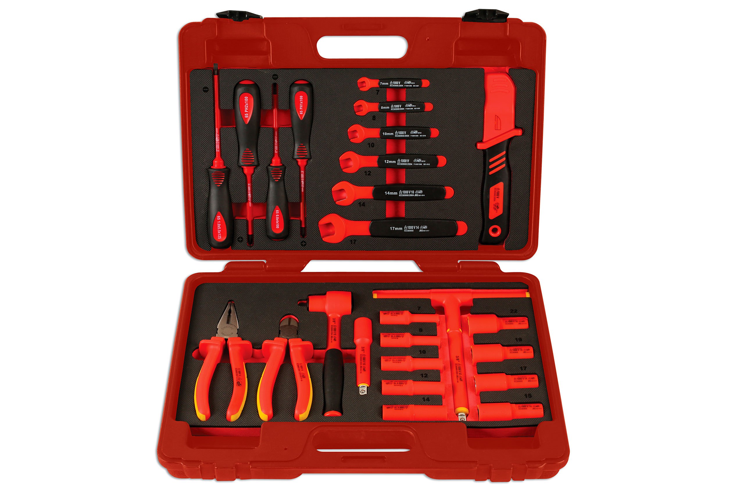 Laser 6150 Insulated Tool Kit 3/8"D 25pc