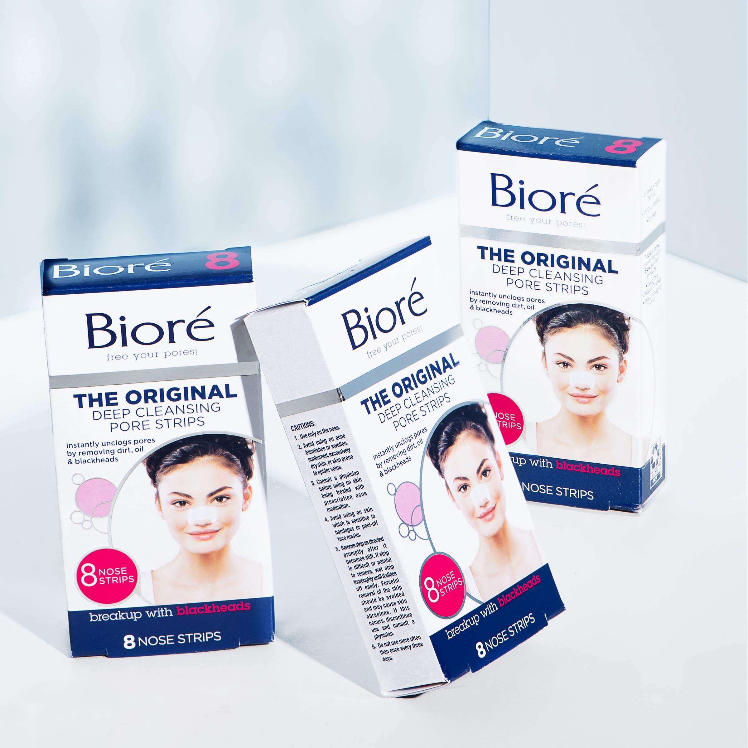 Buy Bioré Original, Deep Cleansing Pore Strips, 14 Nose Strips for