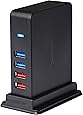 Sabrent 7 Port USB 3.0 HUB + 2 Charging Ports with 12V/4A Power Adapter [Black] (HB-U930)