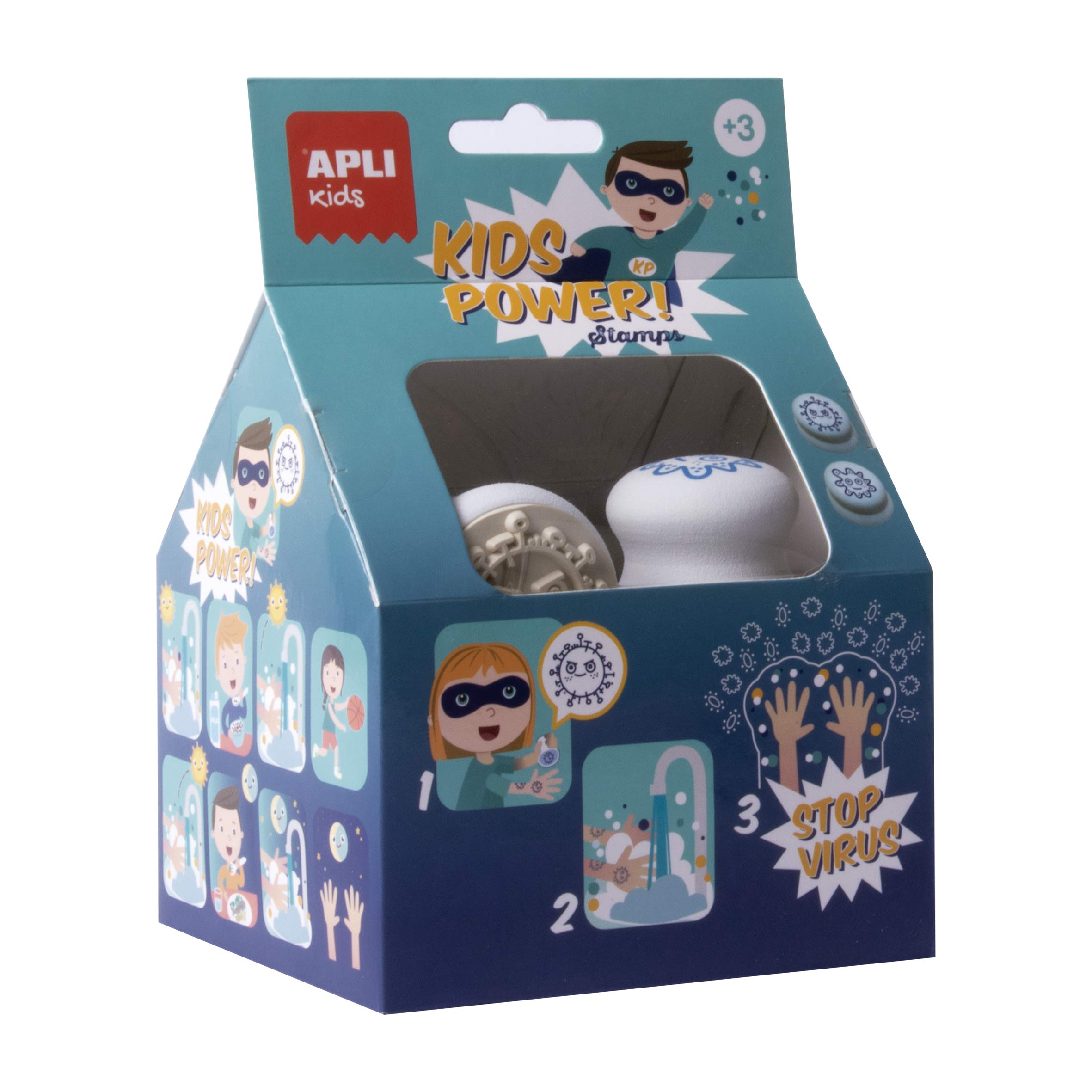 APLI Kids 18619 – Stop Virus Stamps 2 Units